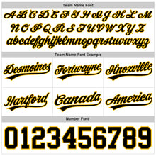 Загрузить изображение в средство просмотра галереи, Custom White Black-Gold Authentic Basketball Shorts