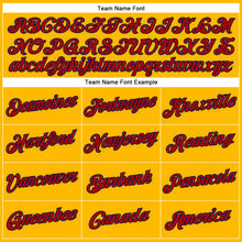 Charger l'image dans la galerie, Custom Yellow Red-Navy Performance T-Shirt