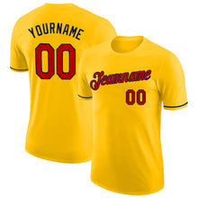 Charger l'image dans la galerie, Custom Yellow Red-Navy Performance T-Shirt