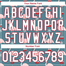 Загрузить изображение в средство просмотра галереи, Custom Aqua White-Red Christmas 3D Performance T-Shirt