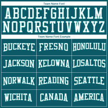 Загрузить изображение в средство просмотра галереи, Custom Stitched Aqua White-Aqua 3D Pattern Design Sports Pullover Sweatshirt Hoodie