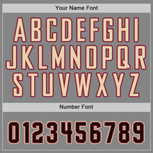 Загрузить изображение в средство просмотра галереи, Custom Gray Black-City Cream Baseball Jersey