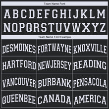 Загрузить изображение в средство просмотра галереи, Custom Black White V-Neck Basketball Jersey