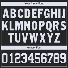 Загрузить изображение в средство просмотра галереи, Custom Black White V-Neck Basketball Jersey