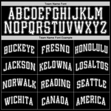 Загрузить изображение в средство просмотра галереи, Custom Black White-Gray Authentic Baseball Jersey