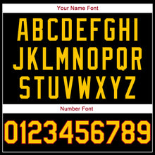 Charger l'image dans la galerie, Custom Stitched Black Gold-Red Sports Pullover Sweatshirt Hoodie