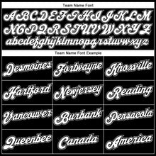 Charger l'image dans la galerie, Custom Stitched Black White-Gray Sports Pullover Sweatshirt Hoodie