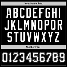 Charger l'image dans la galerie, Custom Stitched Black White-Gray Sports Pullover Sweatshirt Hoodie