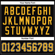 Load image into Gallery viewer, Custom Black Gold-White Performance T-Shirt