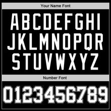 Загрузить изображение в средство просмотра галереи, Custom Black White-Gray Authentic Throwback Rib-Knit Baseball Jersey Shirt