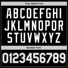 Загрузить изображение в средство просмотра галереи, Custom Black White-Gray Authentic Throwback Rib-Knit Baseball Jersey Shirt