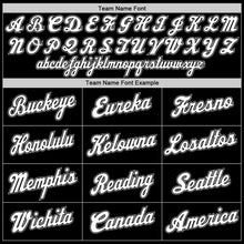 Загрузить изображение в средство просмотра галереи, Custom Black White-Gray Authentic Throwback Rib-Knit Baseball Jersey Shirt