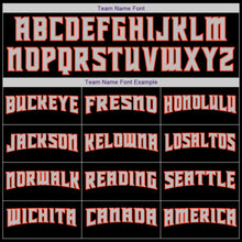 Загрузить изображение в средство просмотра галереи, Custom Black Orange-Gray Authentic Throwback Rib-Knit Baseball Jersey Shirt