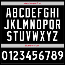 Charger l'image dans la galerie, Custom Black White-Gray Authentic Throwback Rib-Knit Baseball Jersey Shirt