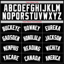 Charger l'image dans la galerie, Custom Black White-Gray Authentic Throwback Rib-Knit Baseball Jersey Shirt