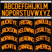 Laden Sie das Bild in den Galerie-Viewer, Custom Black Gold-Red Authentic Throwback Basketball Jersey