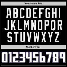 Load image into Gallery viewer, Custom Black White-Royal Authentic Throwback Basketball Jersey