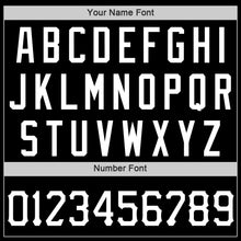 Загрузить изображение в средство просмотра галереи, Custom Black White-Red Authentic Throwback Basketball Jersey