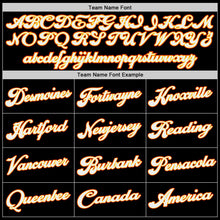 Load image into Gallery viewer, Custom Black White-Red Authentic Throwback Basketball Jersey