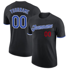 Загрузить изображение в средство просмотра галереи, Custom Black Royal-White Performance T-Shirt