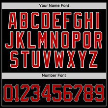 Загрузить изображение в средство просмотра галереи, Custom Black Red-White Performance T-Shirt