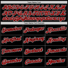 Загрузить изображение в средство просмотра галереи, Custom Black Red-White Performance T-Shirt