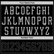 Load image into Gallery viewer, Custom Black Black-Gray Authentic Skull Fashion Baseball Jersey