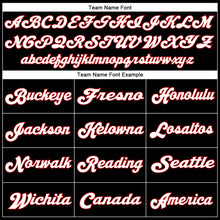 Charger l'image dans la galerie, Custom Black White-Red Mesh Authentic Throwback Football Jersey