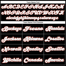 Charger l'image dans la galerie, Custom Black White-Orange Mesh Authentic Throwback Football Jersey