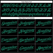 Load image into Gallery viewer, Custom Black Gold-Kelly Green Authentic Baseball Jersey