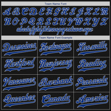 Загрузить изображение в средство просмотра галереи, Custom Stitched Black Royal-Red Sports Pullover Sweatshirt Hoodie