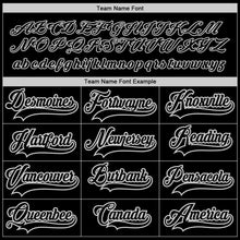 Загрузить изображение в средство просмотра галереи, Custom Black Black-Gray Hockey Jersey