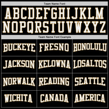 Charger l'image dans la galerie, Custom Stitched Black White-Orange Sports Pullover Sweatshirt Hoodie