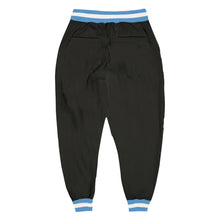 Загрузить изображение в средство просмотра галереи, Custom Black Light Blue-White Sports Pants