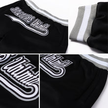 Load image into Gallery viewer, Custom Black White-Gray Sports Pants