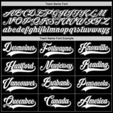 Загрузить изображение в средство просмотра галереи, Custom Black White-Gray Authentic Baseball Jersey