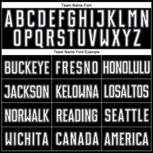 Load image into Gallery viewer, Custom Black White-Gray Authentic Two Tone Baseball Jersey