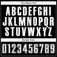 Load image into Gallery viewer, Custom Black White-Gray Authentic Two Tone Baseball Jersey