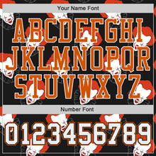 Load image into Gallery viewer, Custom Stitched Black White-Orange 3D Pattern Design Clown Sports Pullover Sweatshirt Hoodie