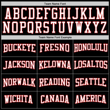 Load image into Gallery viewer, Custom Stitched Black Red-White Sports Pullover Sweatshirt Hoodie