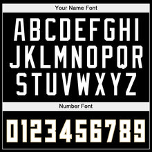 Charger l'image dans la galerie, Custom Stitched Black White-Cream Sports Pullover Sweatshirt Hoodie