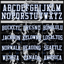 Загрузить изображение в средство просмотра галереи, Custom Stitched Black White-Royal 3D Pattern Design Astronaut Sports Pullover Sweatshirt Hoodie