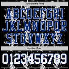 Загрузить изображение в средство просмотра галереи, Custom Stitched Black White-Royal 3D Pattern Design Astronaut Sports Pullover Sweatshirt Hoodie