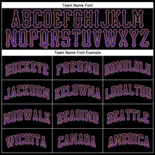 Load image into Gallery viewer, Custom Black Purple-Old Gold Authentic Drift Fashion Baseball Jersey
