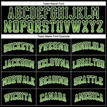 Load image into Gallery viewer, Custom Black Neon Green-White Authentic Drift Fashion Baseball Jersey