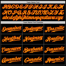 Load image into Gallery viewer, Custom Black Gold-Red Authentic Baseball Jersey