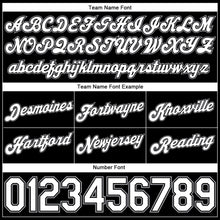 Laden Sie das Bild in den Galerie-Viewer, Custom Black White Pinstripe White-Gray Authentic Basketball Shorts