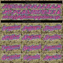 Загрузить изображение в средство просмотра галереи, Custom Camo Light Blue-Pink Authentic Salute To Service Baseball Jersey