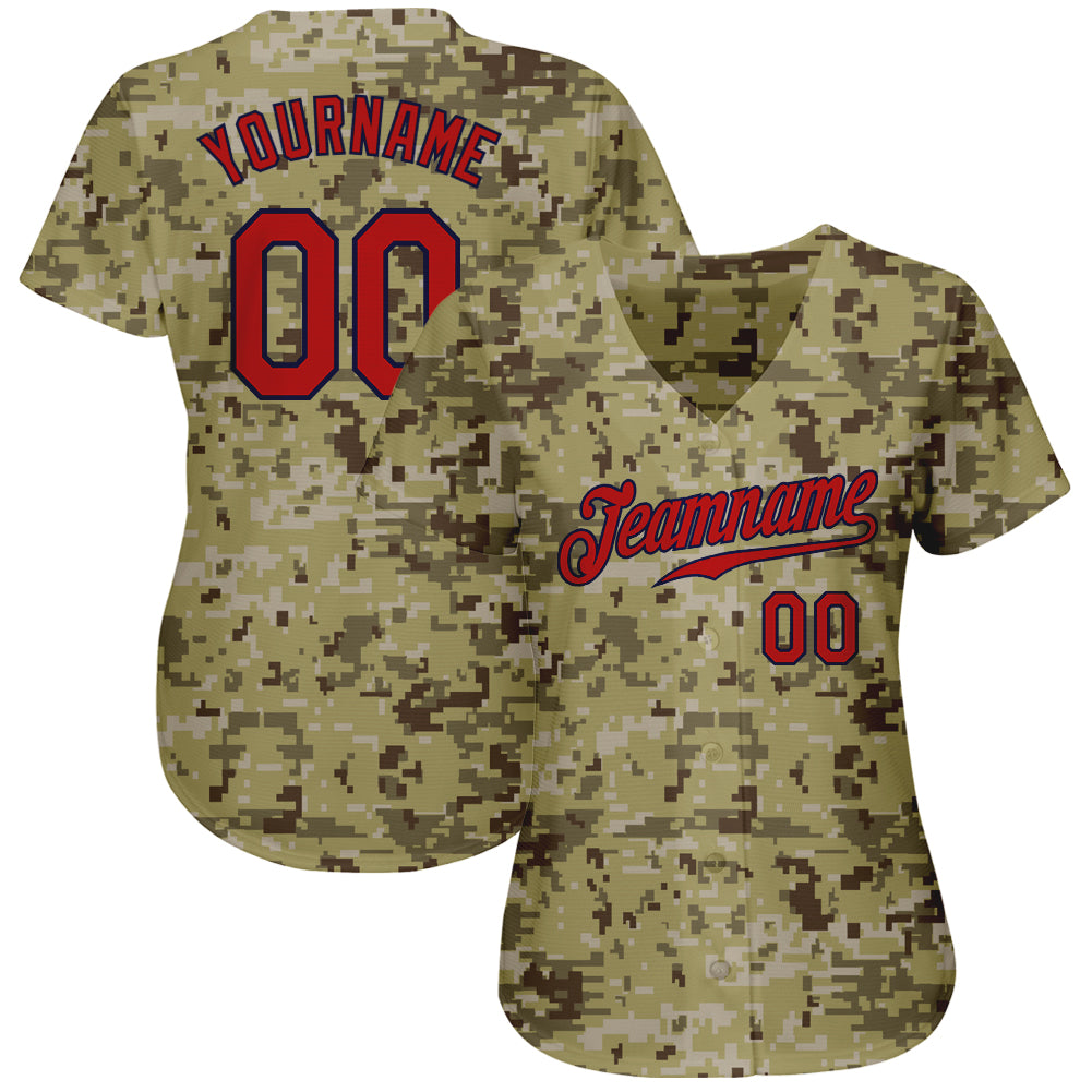camo red sox jersey