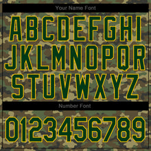 Charger l'image dans la galerie, Custom Stitched Camo Green-Gold Sports Pullover Sweatshirt Salute To Service Hoodie